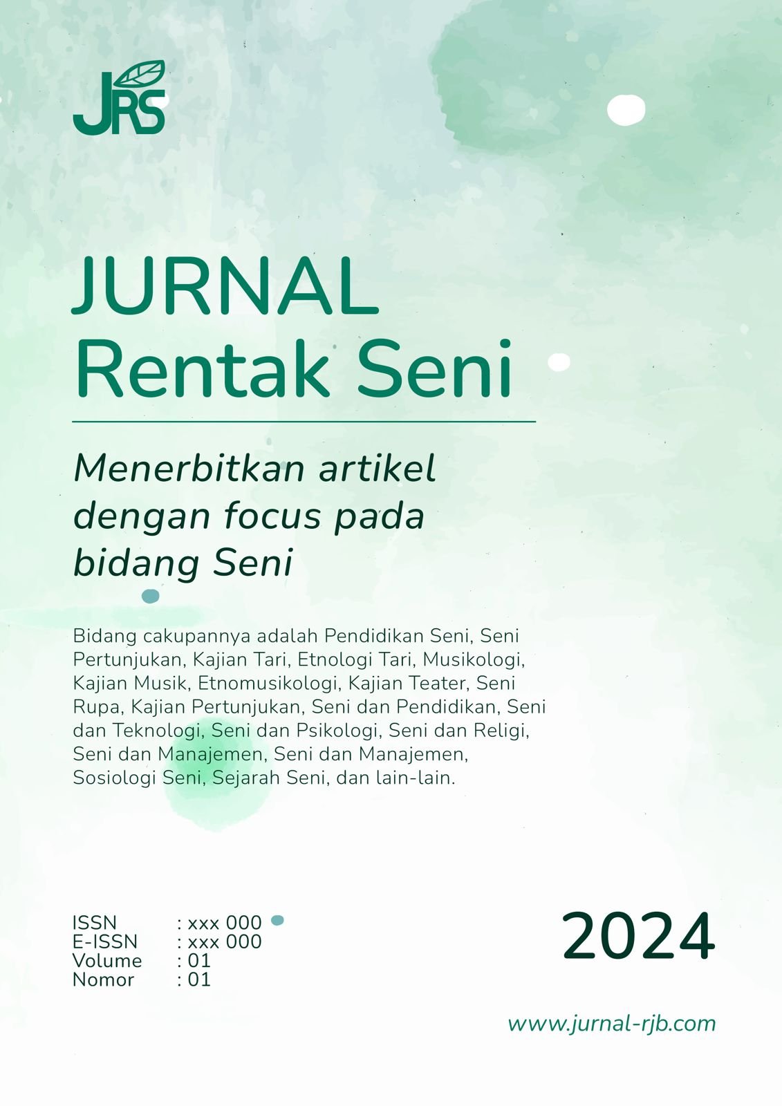 					View Vol. 1 No. 1 (2024): Jurnal Rentak Seni
				